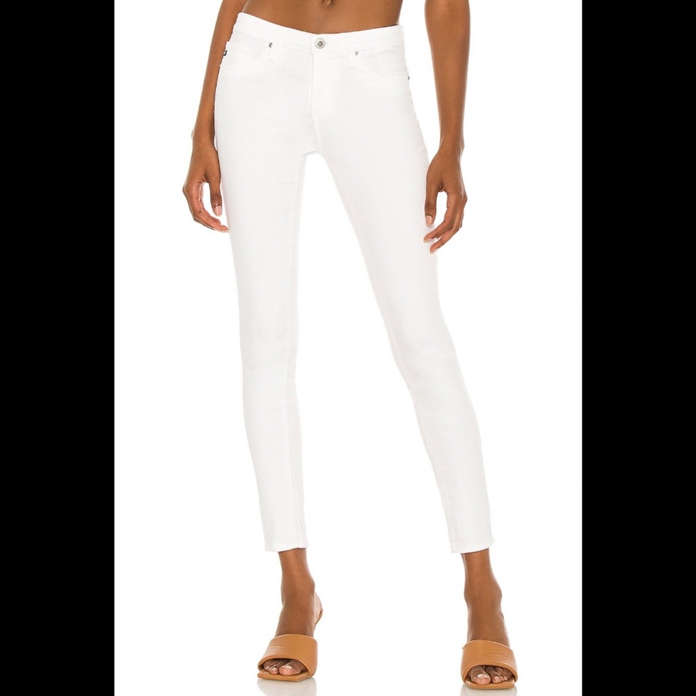 Legging Ankle in White